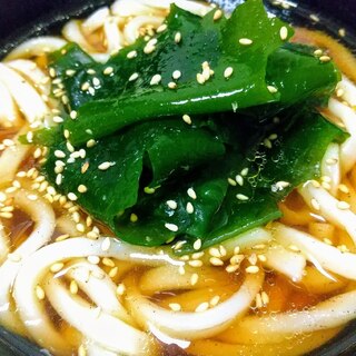 わかめラーメンうどん